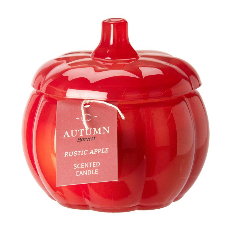 Κερί Αρωματικό 340gr (Φ11.8x8) K-M Pumpkin Red ACC701460