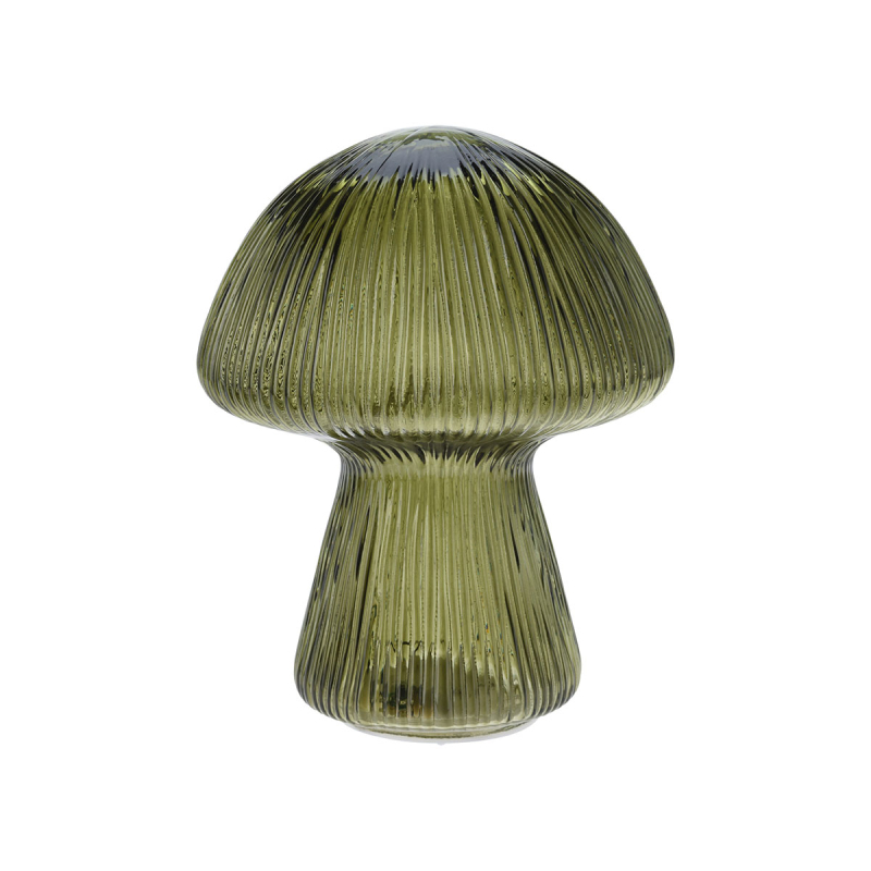 Διακοσμητικό Φωτιστικό LED Με Μπαταρία (Φ11.8x14.6) K-M Mushroom Green ADG000010