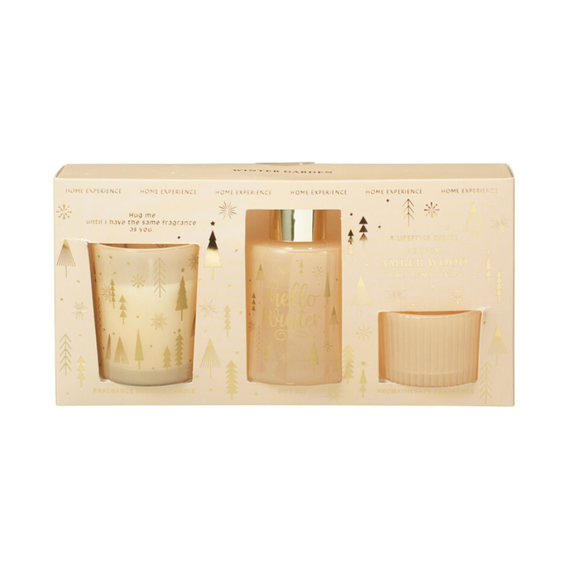 Χριστουγεννιάτικο Σετ Αρωματικών Χώρου 3τμχ K-M Hello Winter ACC702320