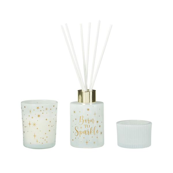 Χριστουγεννιάτικο Σετ Αρωματικών Χώρου 3τμχ K-M Born To Sparkle ACC702320