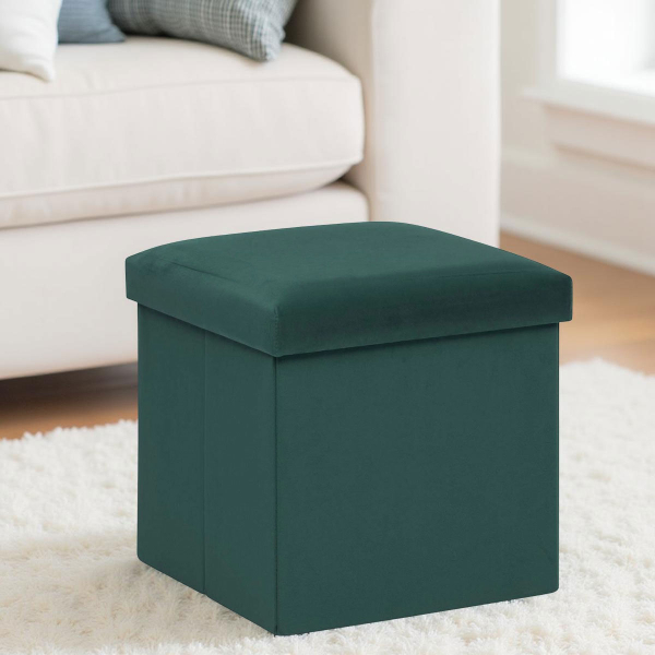 Σκαμπό Με Αποθηκευτικό Χώρο (38x38x38) A-S Tess Vert 156910J