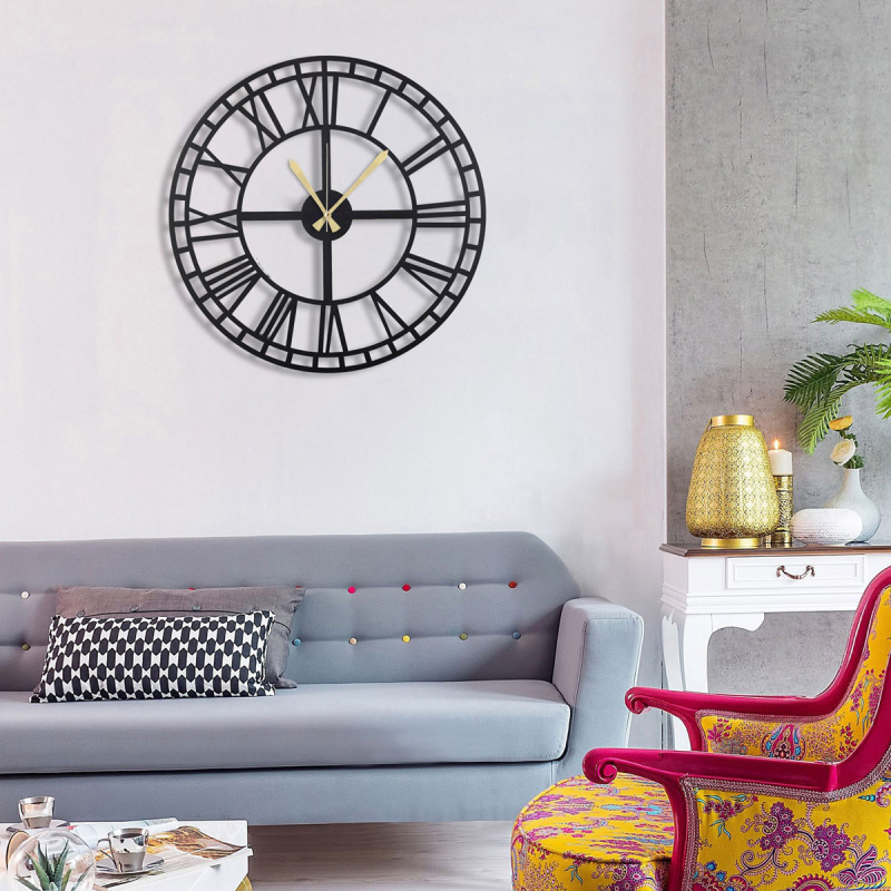 Ρολόι Τοίχου (Φ50) A-G 805BSG1104