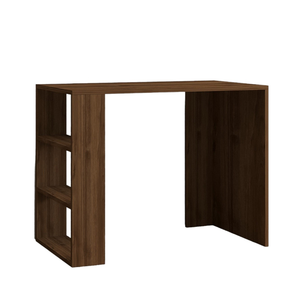 Γραφείο Με Βιβλιοθήκη (90x50x70) A-G Cool 835PUQ3810 Walnut