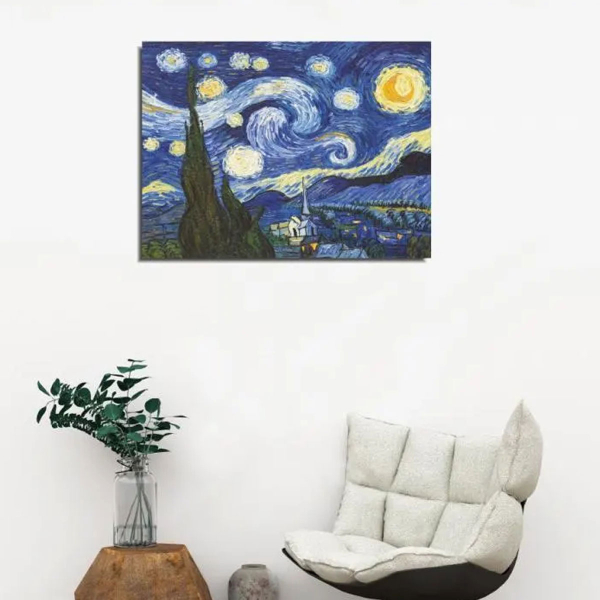 Πίνακας (30x40) A-G Starry Night Vincent Van Gogh 265VGA1050