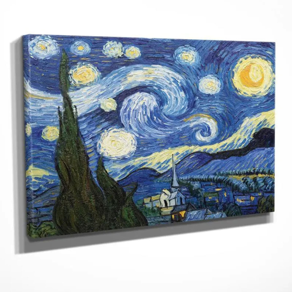 Πίνακας (30x40) A-G Starry Night Vincent Van Gogh 265VGA1050
