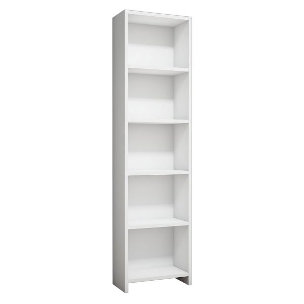 Βιβλιοθήκη Δαπέδου 5 Θέσεων (40x19.6x150) A-G Barkin 835PUQ3620 White