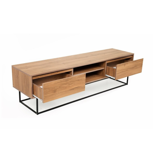 Έπιπλο Τηλεόρασης (180x40x50) A-G Laxus 878ALM3004 Walnut