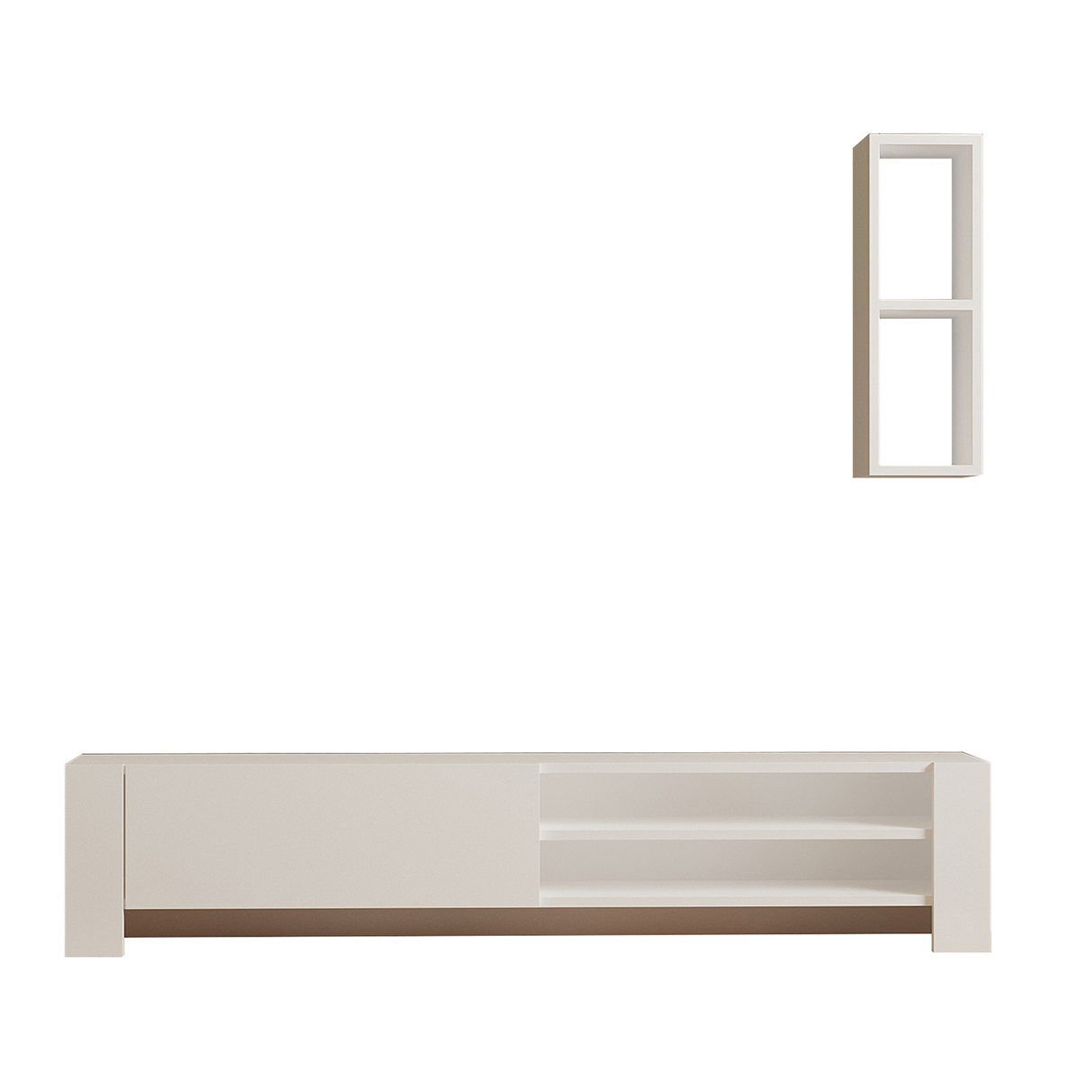 Σύνθετο Σαλονιού (160x26.8x33) A-G Naz 835PUQ3022 White φωτογραφία