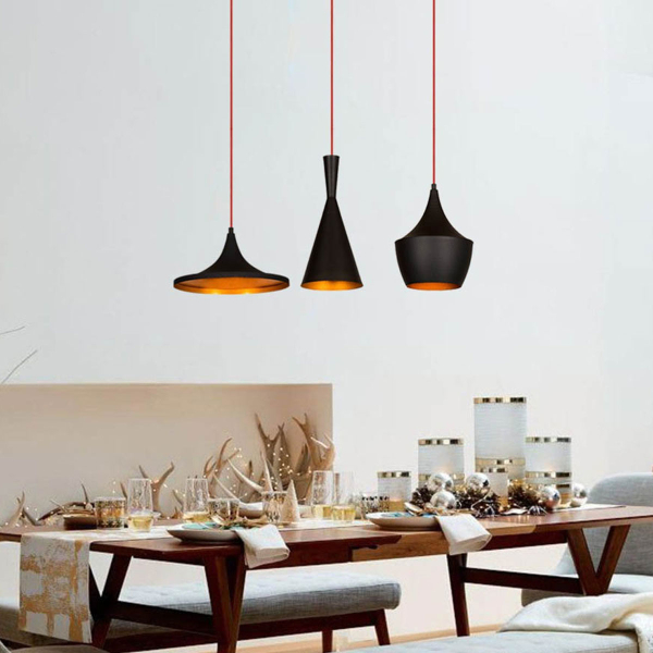 Φωτιστικό Οροφής Τρίφωτο A-G Elmas 892OPV1563 Black/Gold