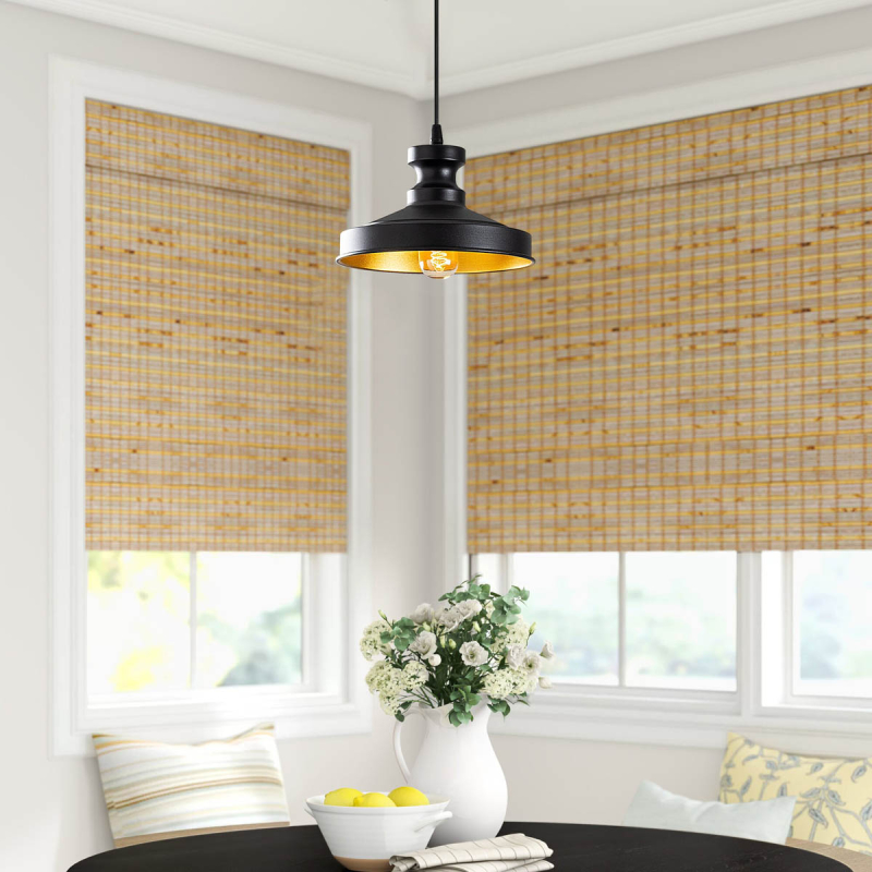 Φωτιστικό Οροφής Μονόφωτο A-G Berceste 521SHN3131 Black