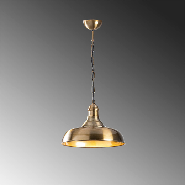 Φωτιστικό Οροφής Μονόφωτο A-G Berceste 521SHN3183 Gold