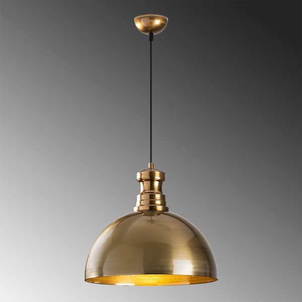 Φωτιστικό Οροφής Μονόφωτο A-G Berceste 521SHN3186 Gold