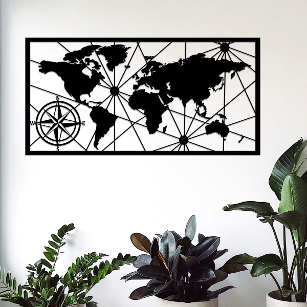 Διακοσμητικό Τοίχου (100x50) A-G World Medium 2 891TNL1759