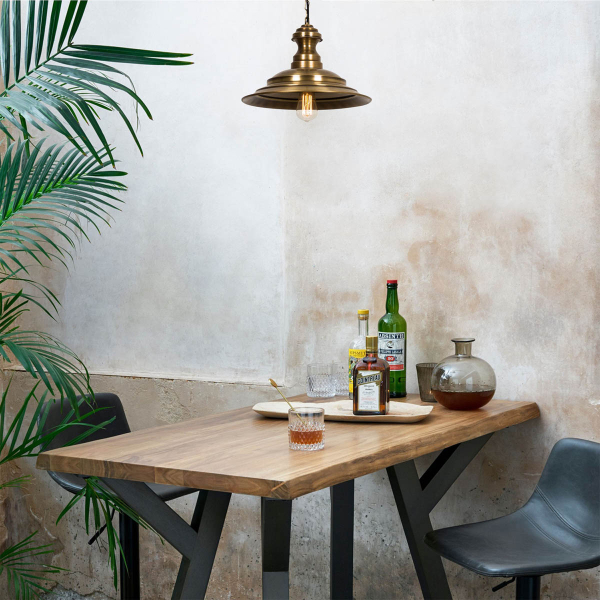 Φωτιστικό Οροφής Μονόφωτο A-G Sivani 527ABY1735 Vintage