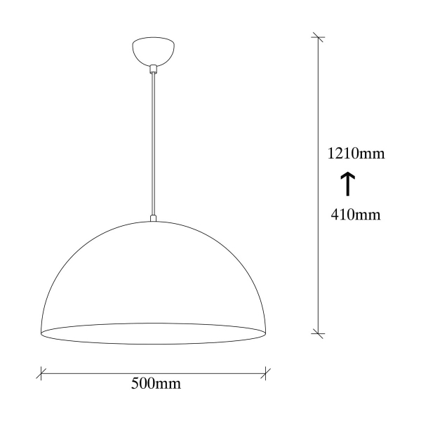 Φωτιστικό Οροφής Μονόφωτο A-G Sivani 892OPV1787 Black/Gold