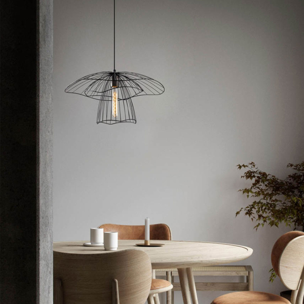 Φωτιστικό Οροφής Μονόφωτο A-G Tel 892OPV1844 Black