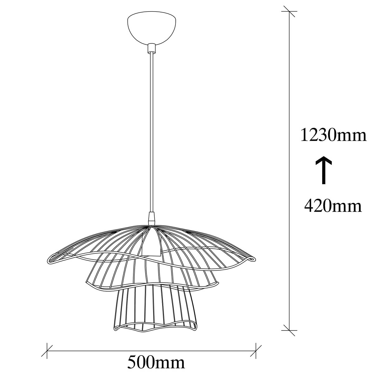 Φωτιστικό Οροφής Μονόφωτο A-G Tel 892Opv1844 Black Home Φωτιστικά Spitishop