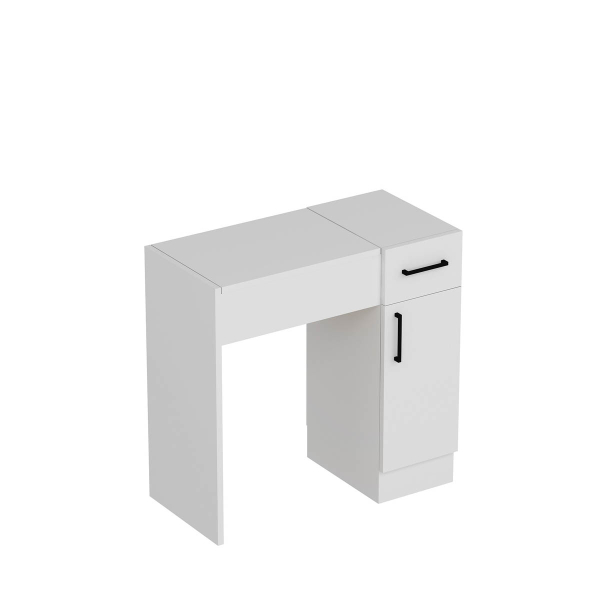 Μπουντουάρ Με Καθρέφτη (77x37.3x108.8) A-G Inci 550ARN2201 White