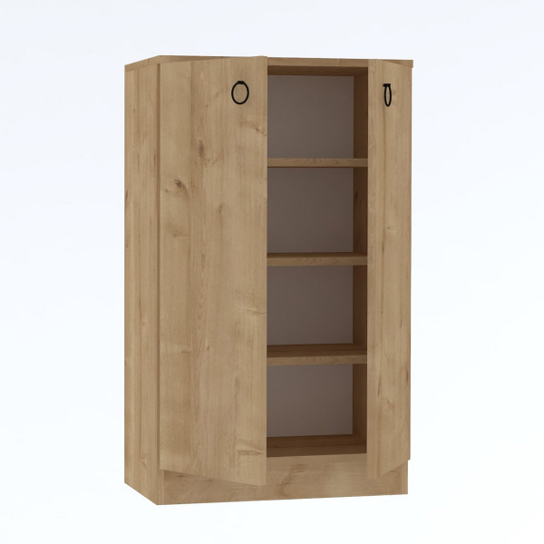 Παπουτσοθήκη Ντουλάπι Με 4 Ράφια/12 Θέσεων (60x31.6x100) A-G Defne 835PUQ3904 Sapphire