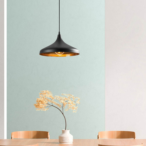 Φωτιστικό Οροφής Μονόφωτο A-G Tattoo 584TTM1231 Black