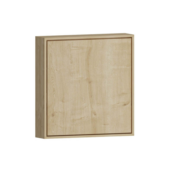 Επιτοίχιο Γραφείο Με Βιβλιοθήκη (90x59x154.2) A-G Sedir 550ARN1111 Oak