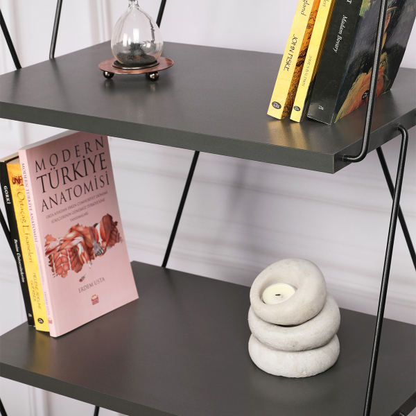 Ραφιέρα Δαπέδου 6 Θέσεων (46x30x165) A-G Balaban 854KLN4316 Anthracite