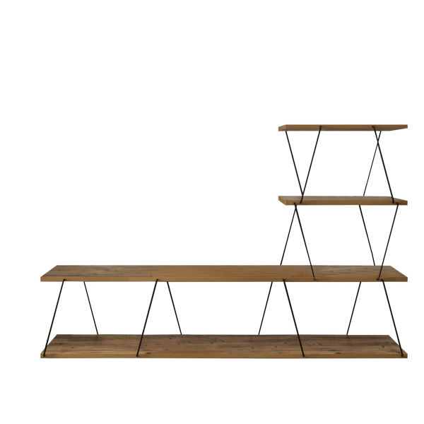 Έπιπλο Τηλεόρασης (120x33.5x40) A-G Ilgaz 854KLN4327 Pine