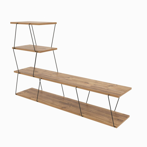 Έπιπλο Τηλεόρασης (120x33.5x40) A-G Ilgaz 854KLN4327 Pine