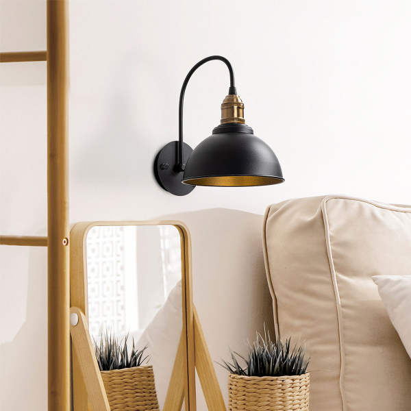 Απλίκα Τοίχου A-G Varzan 942FLG2129 Black