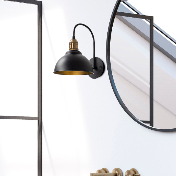 Απλίκα Τοίχου A-G Varzan 942FLG2129 Black