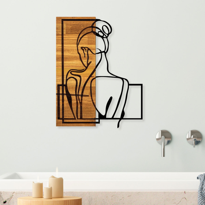 Διακοσμητικό Τοίχου (39x50) A-G Woman Posture 899SKL2221