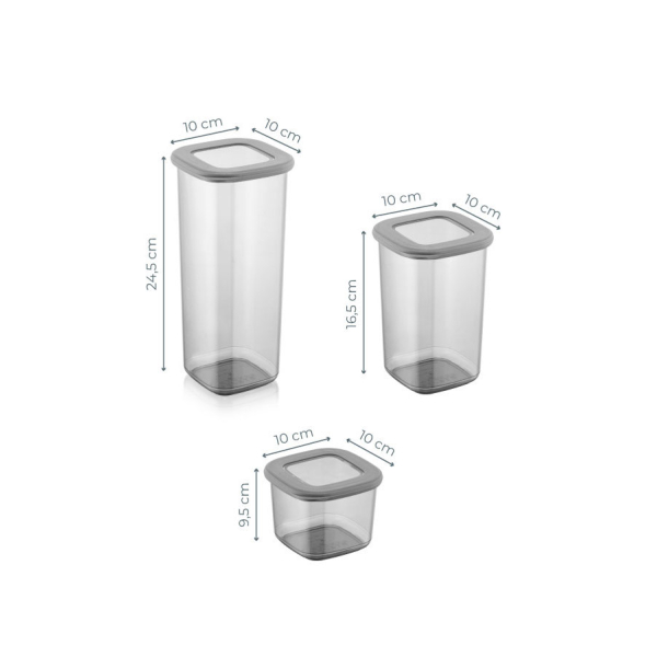 Δοχεία Αποθήκευσης (Σετ 12τμχ) A-G 964FRM1110