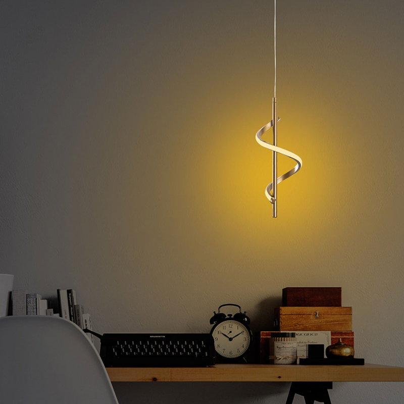 Φωτιστικό Οροφής Μονόφωτο LED A-G Likma 119FRS1514 Gold