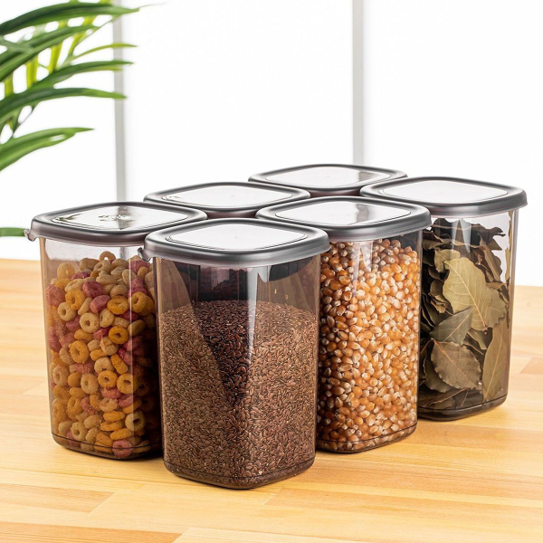 Δοχεία Αποθήκευσης 1.2lt (Σετ 6τμχ) A-G 964FRM5353