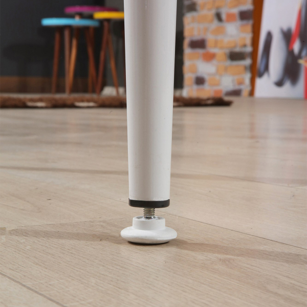 Τραπέζι Κουζίνας Επεκτεινόμενο (132-170x76.5x79) A-G Trend 107BCK1136 White/Grey