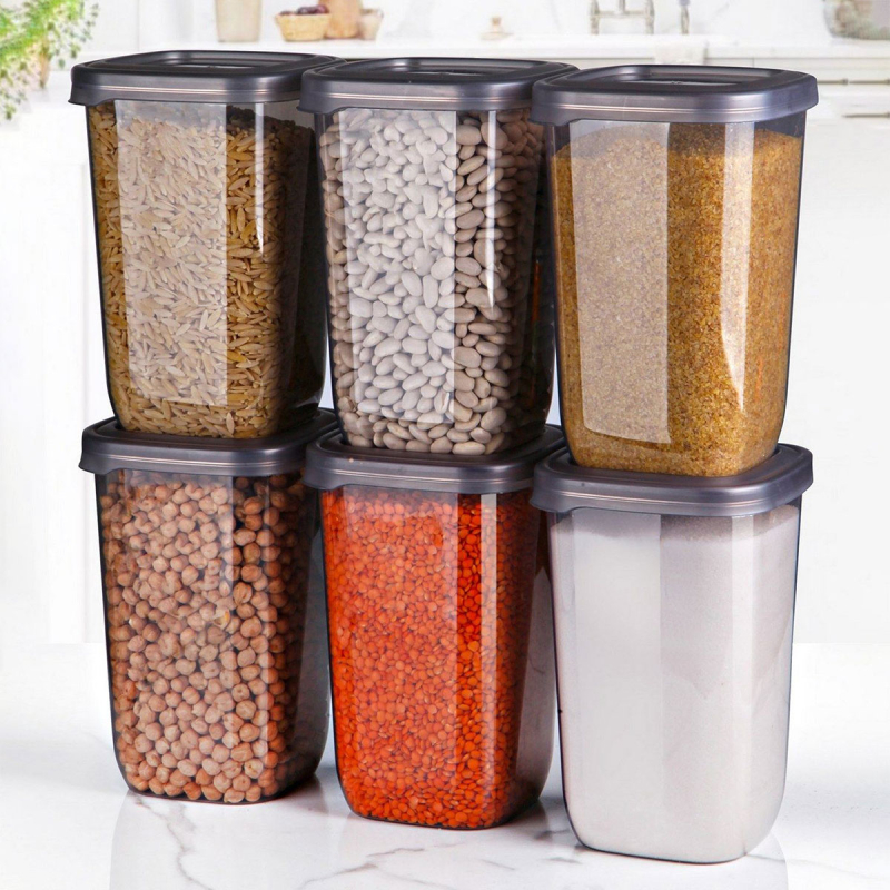 Δοχεία Αποθήκευσης 1.2lt (Σετ 6τμχ) A-G 430KSV9474