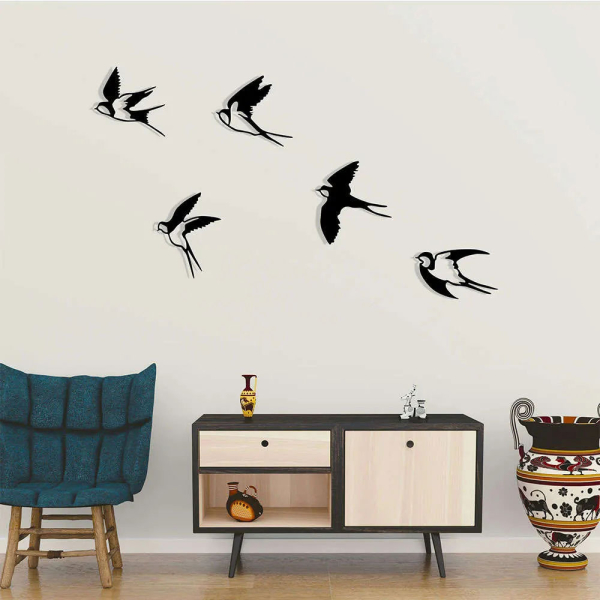 Διακοσμητικά Τοίχου (Σετ 5τμχ) A-G Ebabil 2 279ENZ2591