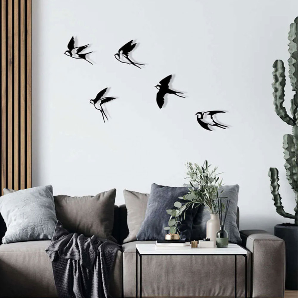 Διακοσμητικά Τοίχου (Σετ 5τμχ) A-G Ebabil 2 279ENZ2591