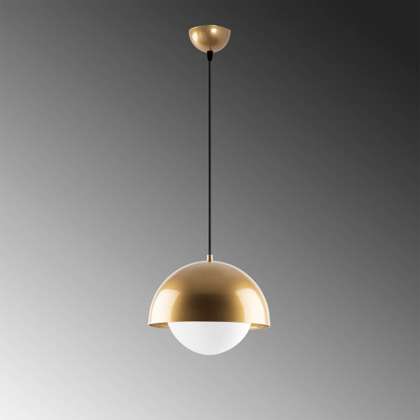 Φωτιστικό Οροφής Μονόφωτο A-G Camgoz 942FLG2511 Gold