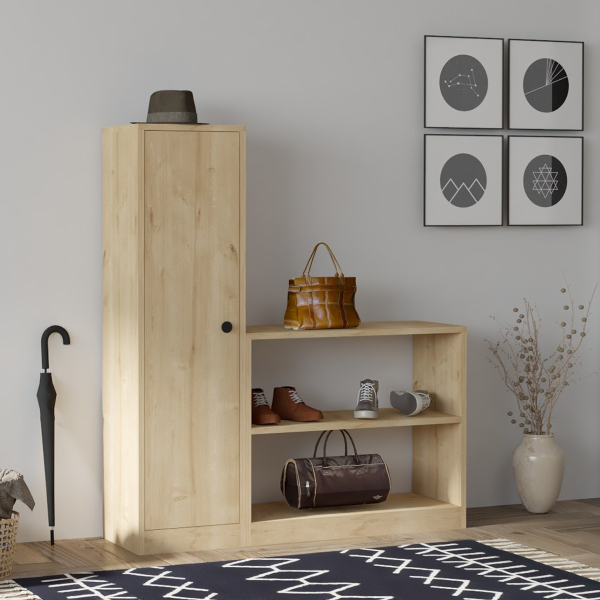 Έπιπλο Εισόδου - Παπουτσοθήκη (100x29.6x120) A-G Daisy 495SSE1809 Sapphire