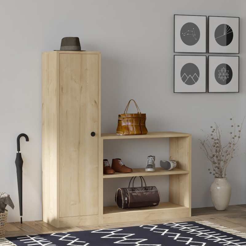 Έπιπλο Εισόδου - Παπουτσοθήκη (100x29.6x120) A-G Daisy 495SSE1809 Sapphire