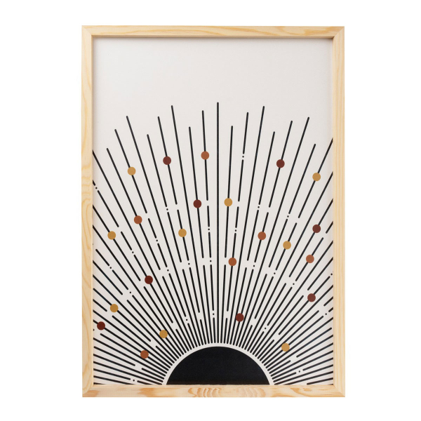 Τρίπτυχος Πίνακας Με Κορνίζα (105x50) A-G 693BSE1464