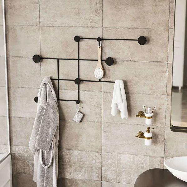 Κρεμάστρα Τοίχου 10 Θέσεων (112x64x10) A-G Fatara 494PYT1127