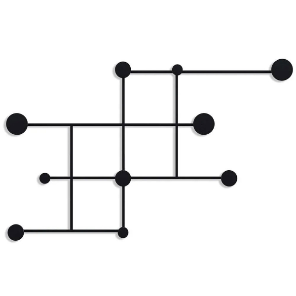 Κρεμάστρα Τοίχου 10 Θέσεων (112x64x10) A-G Fatara 494PYT1127