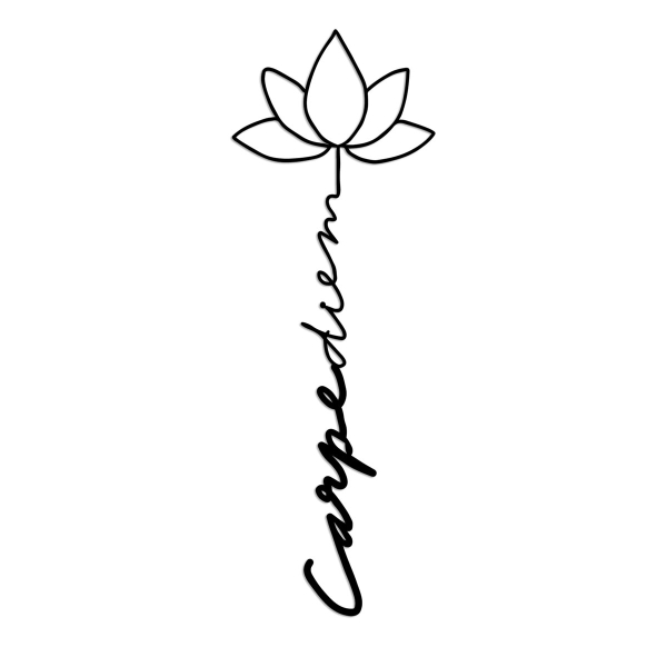 Διακοσμητικό Τοίχου (21x60) A-G Carpe Diem 891TNL3496