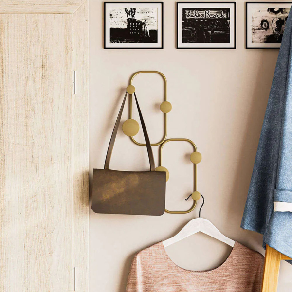 Κρεμάστρα Τοίχου 6 Θέσεων (26x5x48) A-G Ladybu-A 494PYT1160