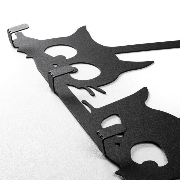 Κρεμάστρα Τοίχου 5 Θέσεων (60x2x37) A-G Hidden Cats 891TNL3690