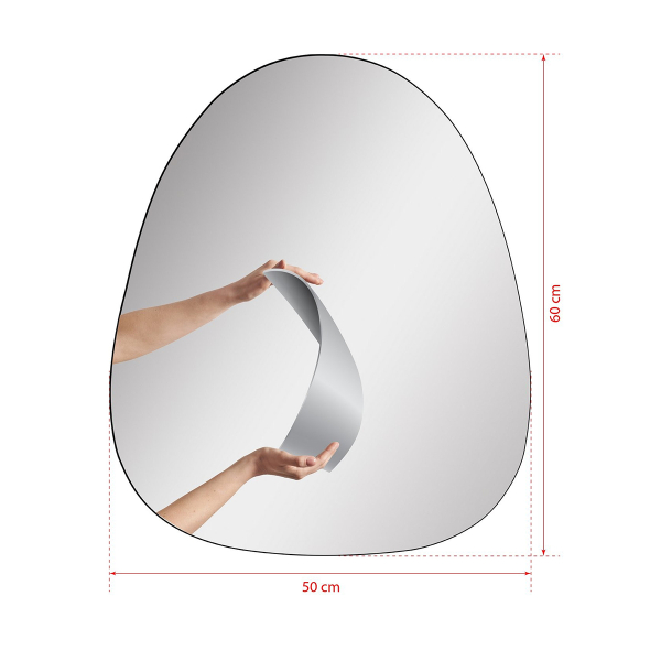 Διακοσμητικός Καθρέφτης Τοίχου (50x60) A-G Quippy 782MRL1109