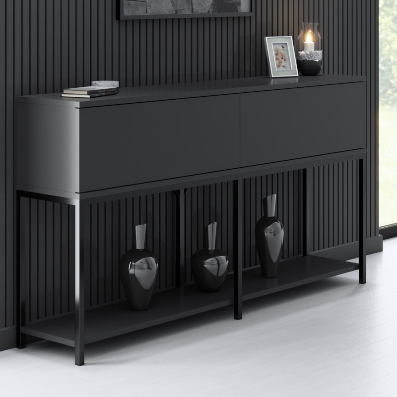 Κονσόλα Εισόδου (150x30x80) A-G Lord 618BLY1196 Anthracite/Black