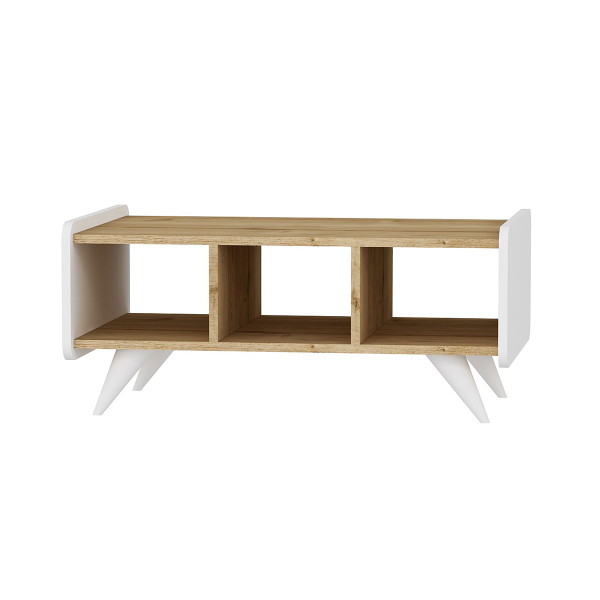 Τραπέζι Σαλονιού Με 3 Ράφια (90x59x40.7) A-G Mindy 550ARN3452 Oak/Anthracite